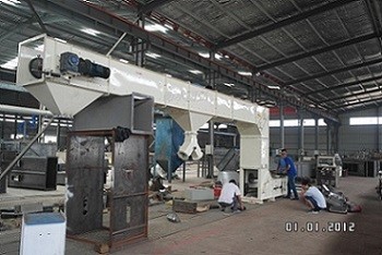 耐高溫1000°Z型提升機(jī)，可實(shí)現(xiàn)多點(diǎn)進(jìn)料