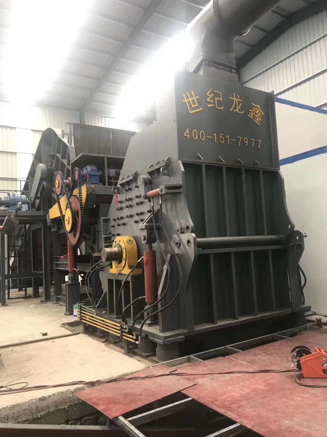 廢鐵破碎機(jī) 廢鋼破碎廠家 廢鋼破碎機(jī)價格-山東龍鑫機(jī)械廠家產(chǎn)品圖片