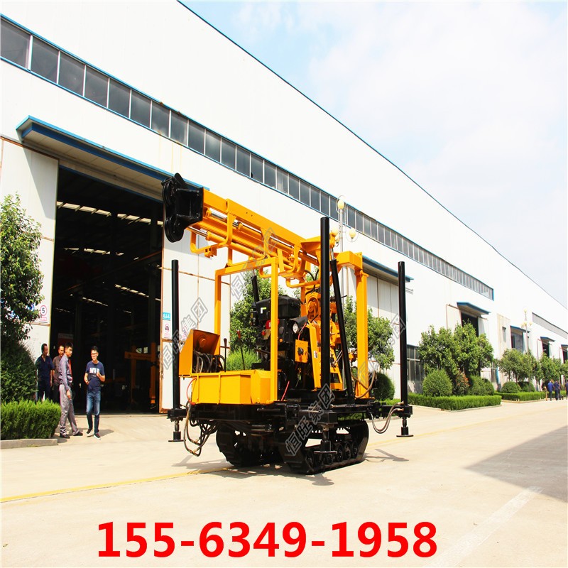  吃水井鉆機(jī) 家用小型打井機(jī) 泥漿泵水循環(huán)鉆井機(jī)