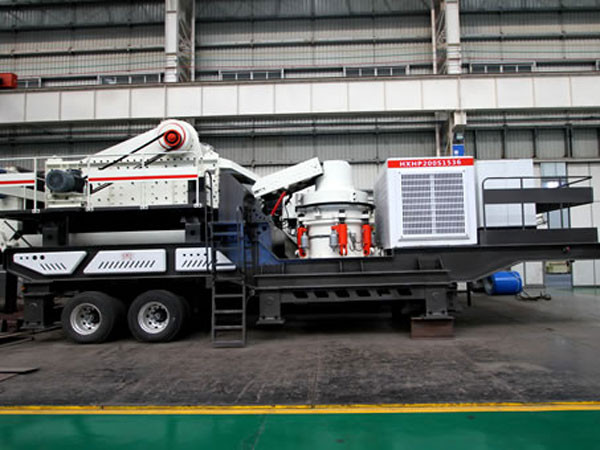 圓錐式移動破碎站產(chǎn)品圖片