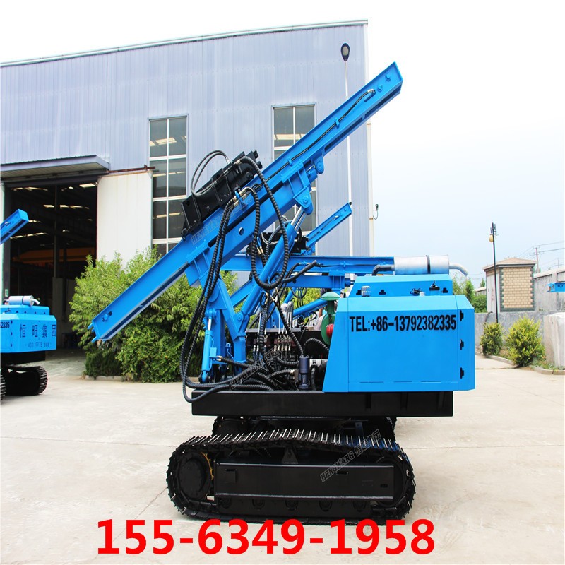 小型護(hù)欄打樁機(jī)