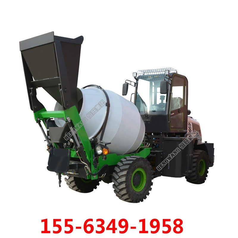  全自動(dòng)上料攪拌車(chē) 