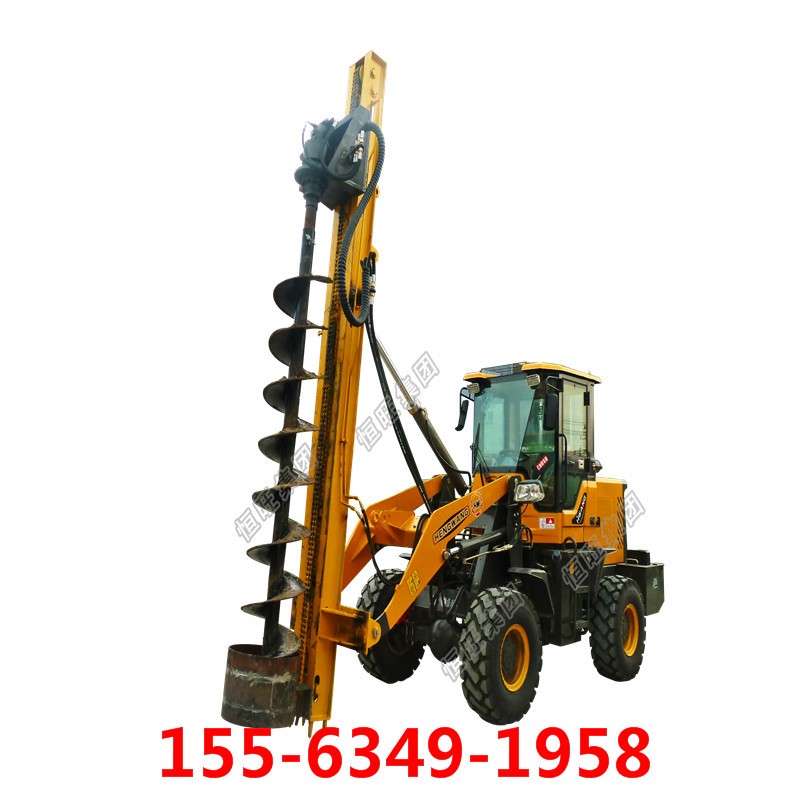 裝載改螺旋鉆機(jī)