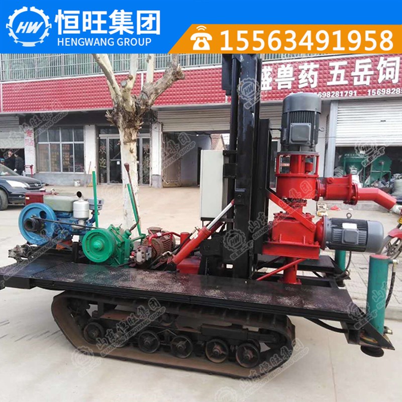 履帶反循環(huán)鉆機 打樁打井兩用鉆機 大口徑地熱鉆機