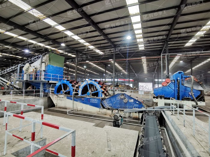 輪斗式洗砂機(jī)性能優(yōu)勢(shì) 石英砂洗砂機(jī)系統(tǒng)