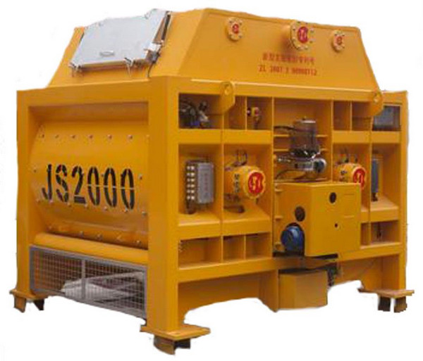 青海海東昌利雙臥軸強制式2000混凝土攪拌機廠家直銷