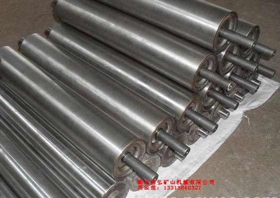 衡水昌弘廠家直銷(xiāo)不銹鋼托輥，碳鋼托輥，尼龍托輥，定制各種托輥產(chǎn)品圖片