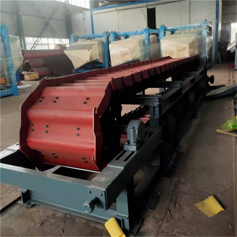 石頭的板喂機(jī)石英石鏈板機(jī)廢鋼鱗板輸送機(jī)廠家