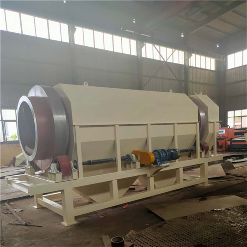 傾斜度滾筒分級篩鑄造件滾筒篩機石子圓筒篩