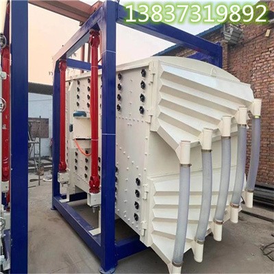 銅礦砂電動篩分機石英砂壓裂砂的搖擺振動篩