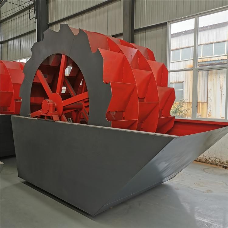 輪式洗砂機
