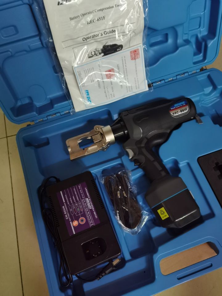 REC-651F電動(dòng)液壓壓接鉗 10-185平方日本
