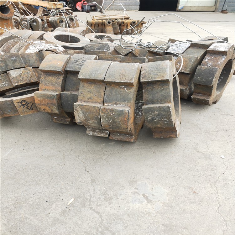 HCSC10 HCSC12重型環(huán)錘式破碎機(jī)高錳鋼圓環(huán)錘齒環(huán)錘