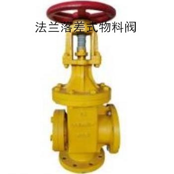 法蘭落差式物料閥  高進(jìn)低出截止閥