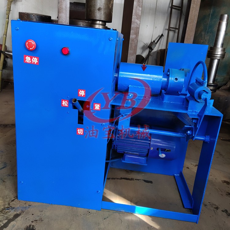 汽車(chē)機(jī)油濾芯拆解機(jī)220v廢濾清器切割機(jī)濾芯破碎機(jī)