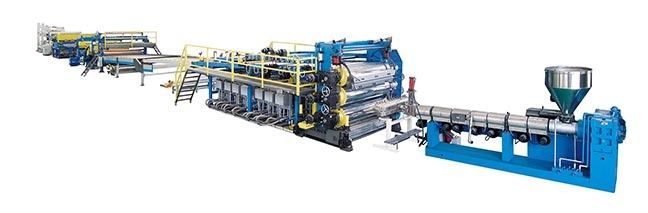PP/PE/ABS厚板生產(chǎn)線