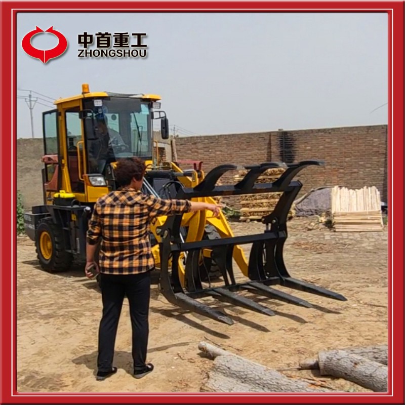 抓木機(jī)出廠價格裝載機(jī)改裝各式抓頭適用各種作業(yè)T產(chǎn)品圖片