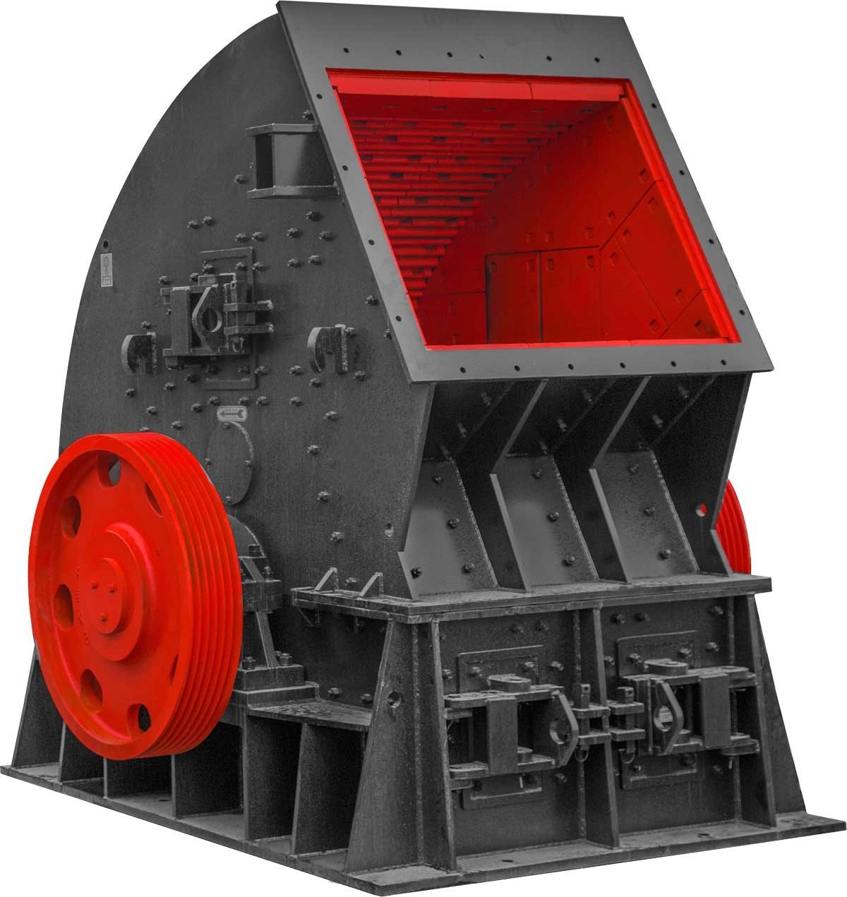 供應(yīng)河南少重重型錘式破碎機