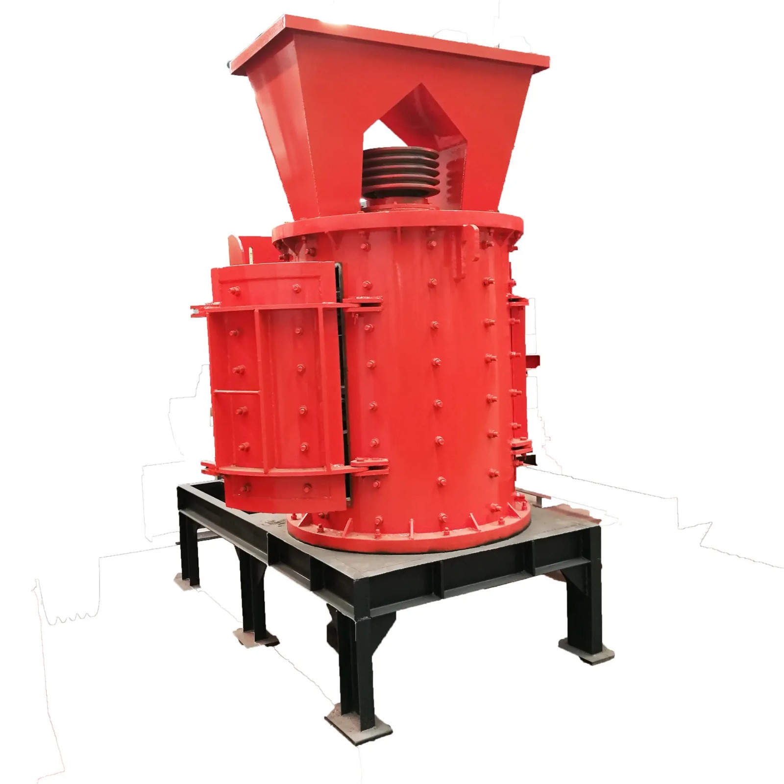 大型立式制砂機(jī)鵝卵石制沙機(jī)工業(yè)小型破碎打沙破碎機(jī)立軸式制沙機(jī)