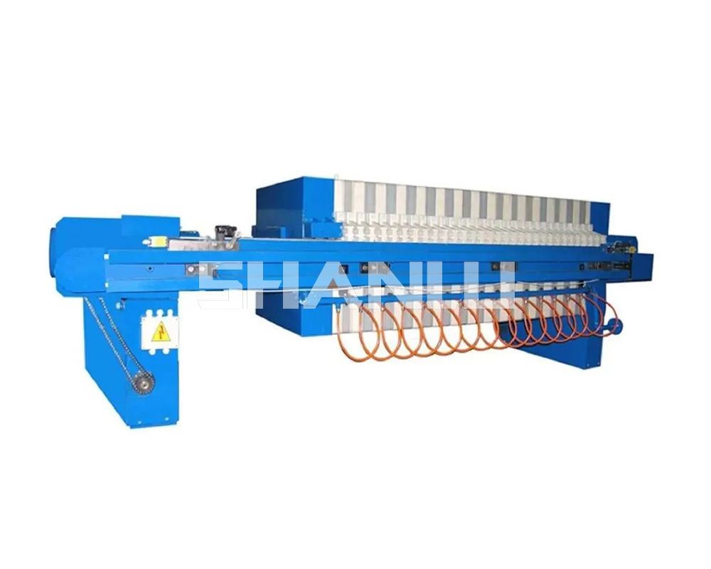 高壓隔膜板框壓濾機產品圖片