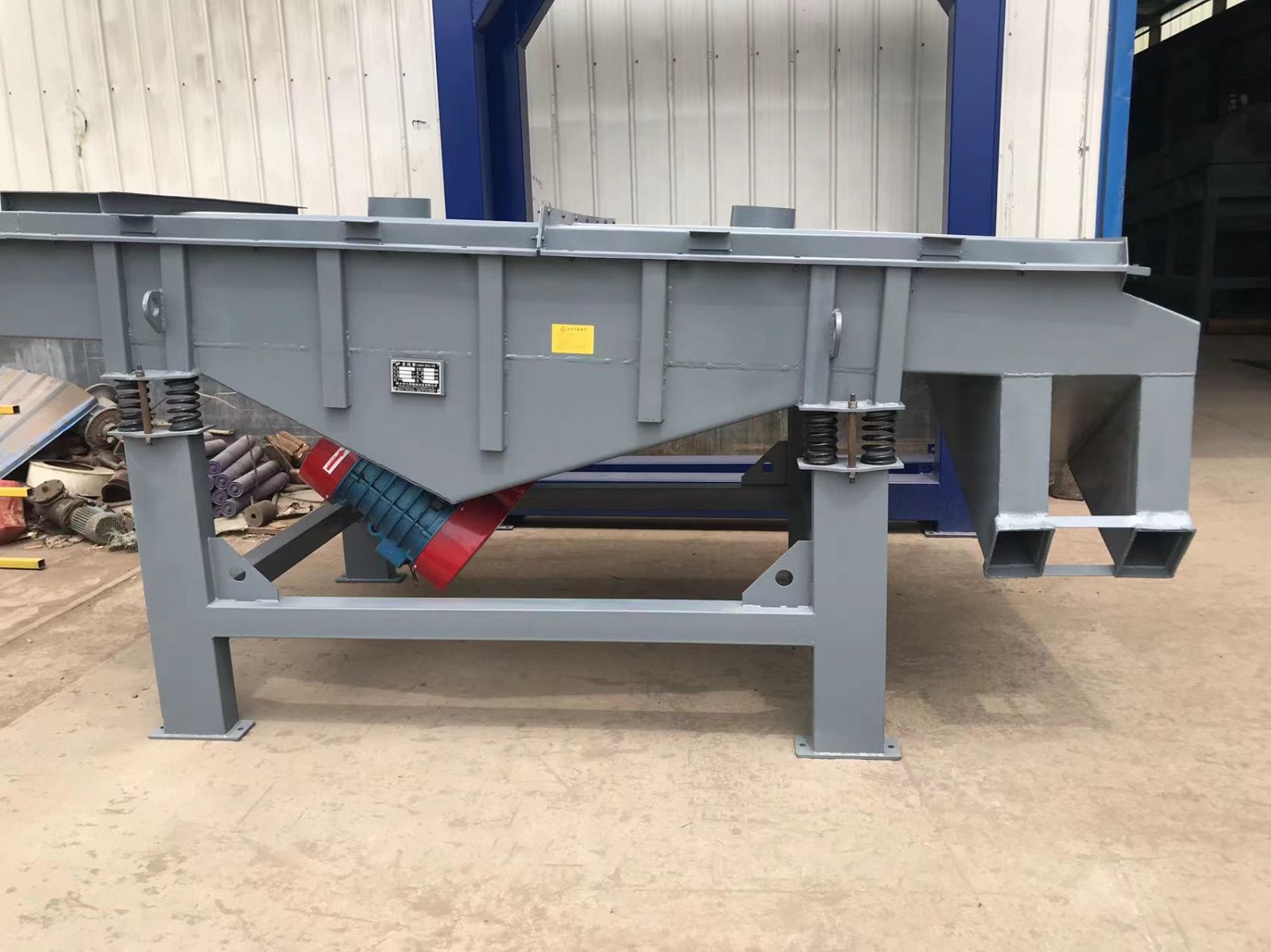 雙振動(dòng)電機(jī)直線振動(dòng)篩