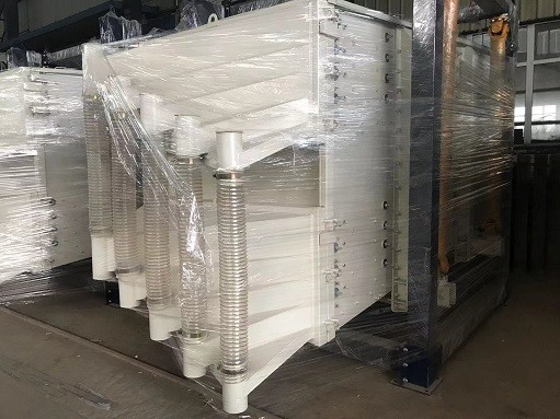 砂石生產(chǎn)線不銹鋼方形搖擺篩分級篩