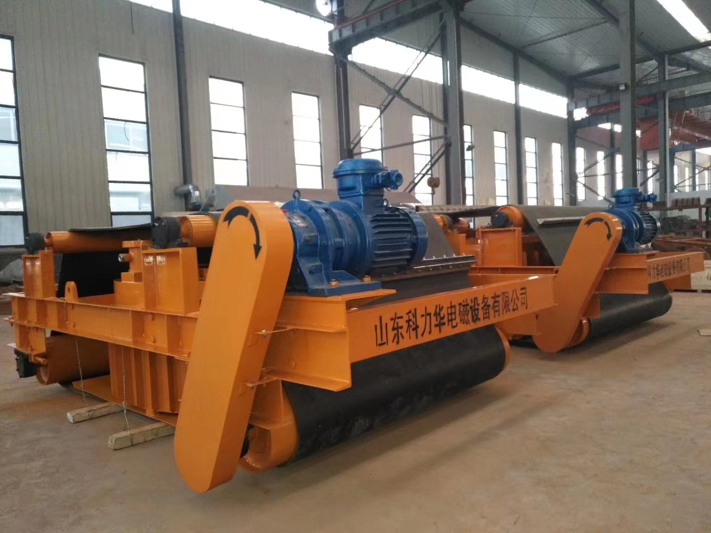 礦用防爆除鐵器  懸掛電磁自卸式