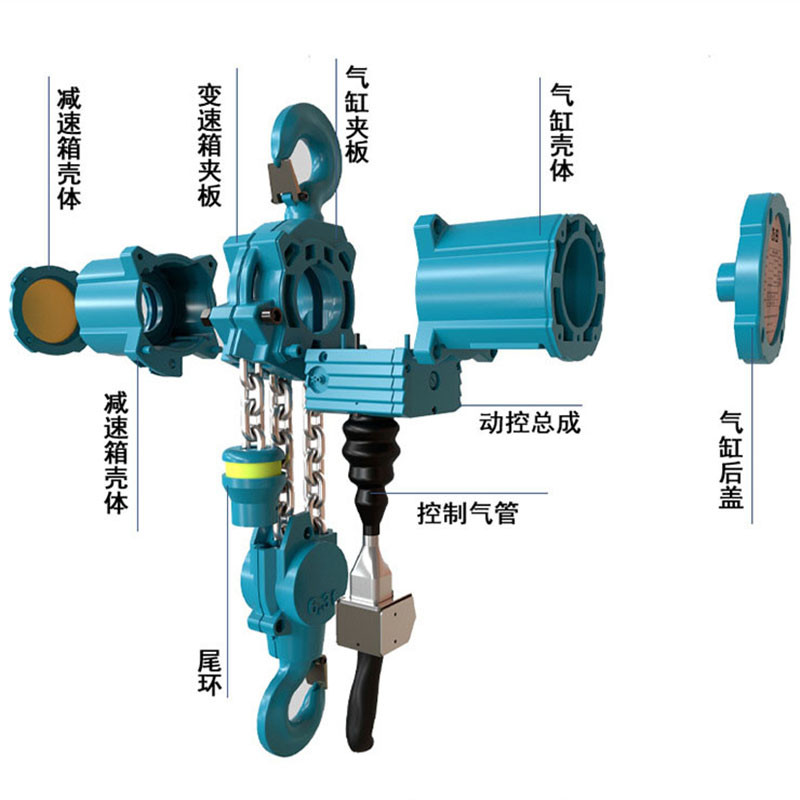國標(biāo)獵鷹防爆環(huán)鏈氣動(dòng)葫蘆