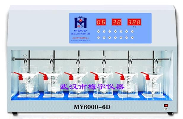 簡(jiǎn)易型混凝攪拌器MY6000-6D數(shù)顯六聯(lián)攪拌機(jī)