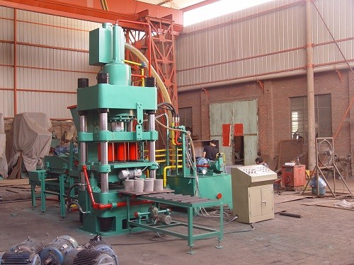 眉山市500T全自動鐵粉壓塊機(jī)成品率高 振動小Y