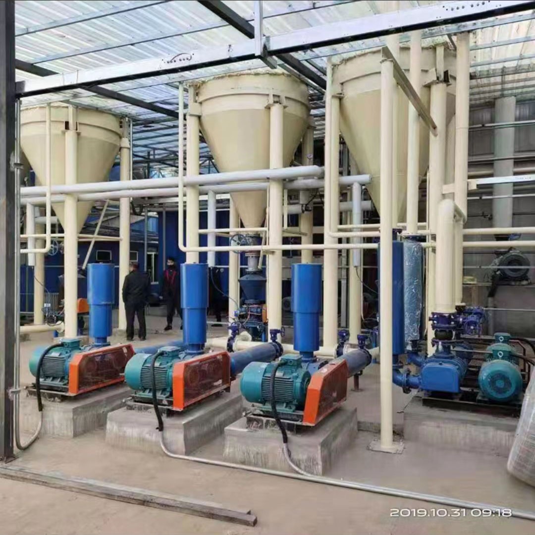 章丘三葉羅茨鼓風(fēng)機(jī)真空泵魚塘增氧曝氣污水處理產(chǎn)品圖片