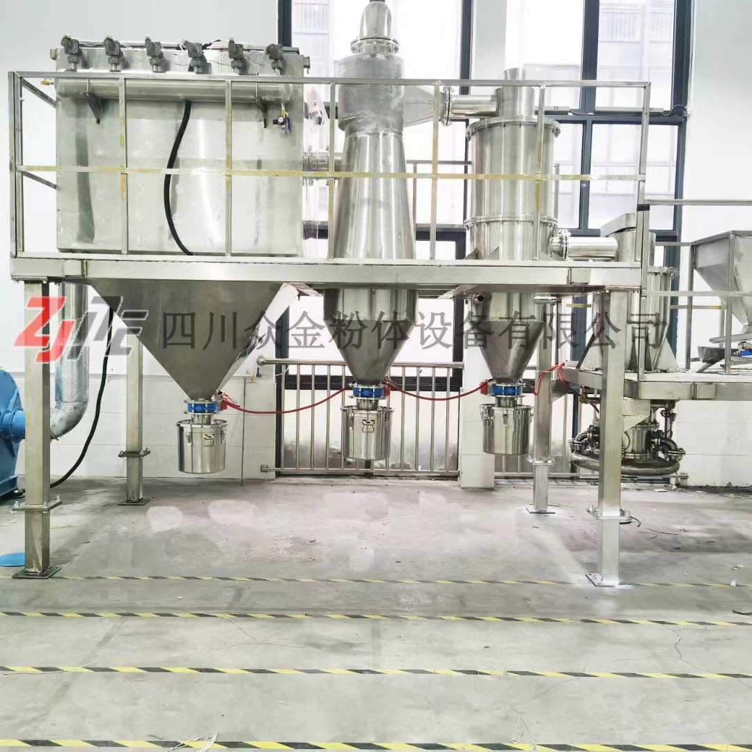 氮化鋁專用氣流粉碎機(jī)解聚打散納米級(jí)產(chǎn)品圖片