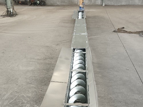 螺旋壓榨輸送機(jī) 螺旋輸送機(jī) 沙子石料無軸上料機(jī)