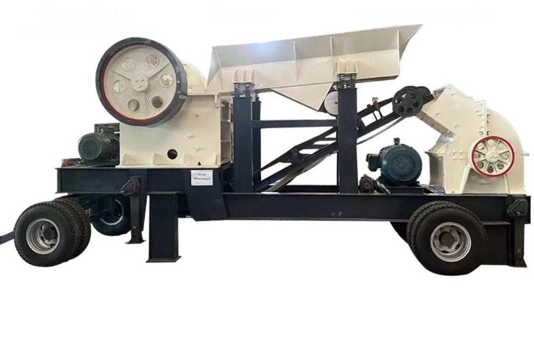 PE250x400便攜式柴油版移動小型顎式破碎機設備生產廠家