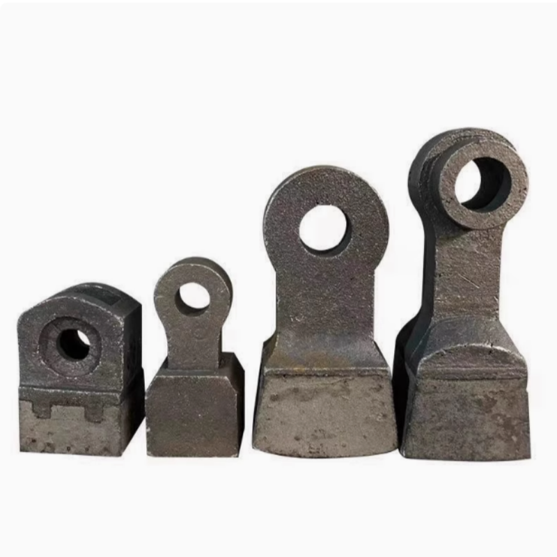 熱電廠碎煤機(jī)鴿子窩錘頭 高鉻合金復(fù)合雙金屬鑄件