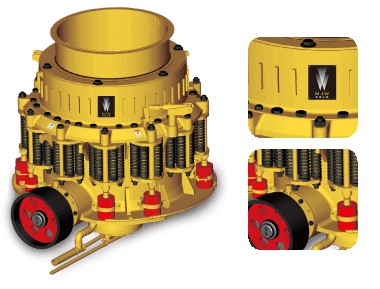 上海巍立路橋的WLC高效復合圓錐破碎機設(shè)備