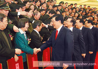 黨和國家領導人出席2011年度國家科學技術獎勵大會