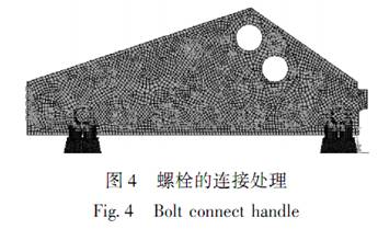 大型振動(dòng)篩螺栓的連接處理
