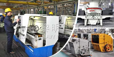 黎明重工新加高精度破碎機加工機床