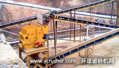 制砂生產(chǎn)線中的強力渦旋反擊破碎機設備
