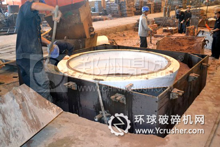 新型復合軋臼壁、破碎機錘頭等耐磨鑄件生產能力增加