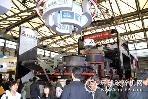 黎明重工2012寶馬展展位