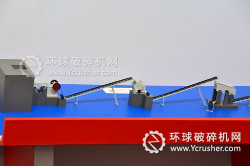 中博重工顎式破碎機(jī)、反擊式破碎機(jī)和振動(dòng)篩模型