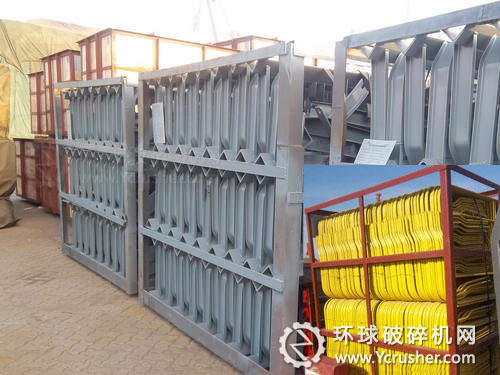 山東山礦18臺帶式輸送機出口印度熱電廠