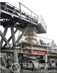 Nordberg NW550GP配備有美卓最大的GP系列中碎圓錐破碎機