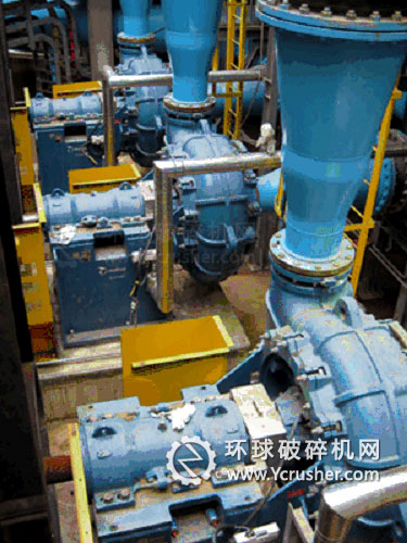 美卓供貨范圍包括110多臺渣漿泵