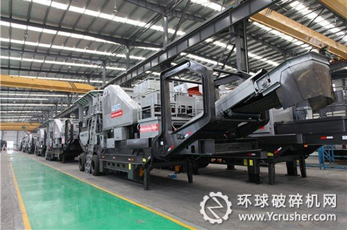 上海西芝ZENITH輪胎式移動(dòng)破碎站