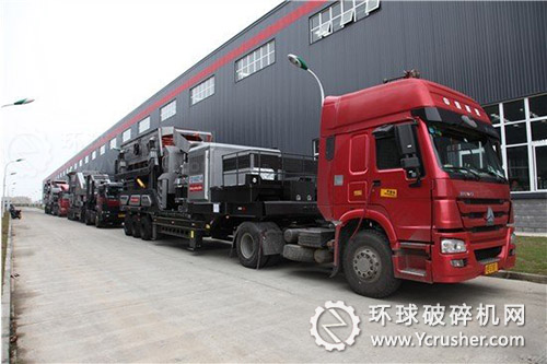 上海西芝ZENITH向墨西哥礦業(yè)公司提供16臺(tái)輪胎式移動(dòng)破碎站