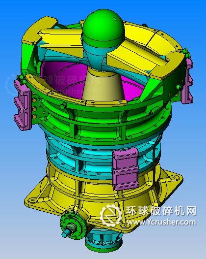 用于粗碎的旋回式破碎機(jī)設(shè)備