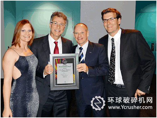 美卓的工藝技術(shù)咨詢服務(wù)和創(chuàng)新產(chǎn)品在澳大利亞獲獎(jiǎng)